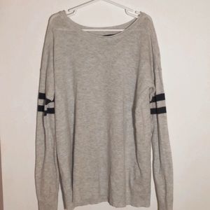 American Eagle long sleeve sweater with stripes